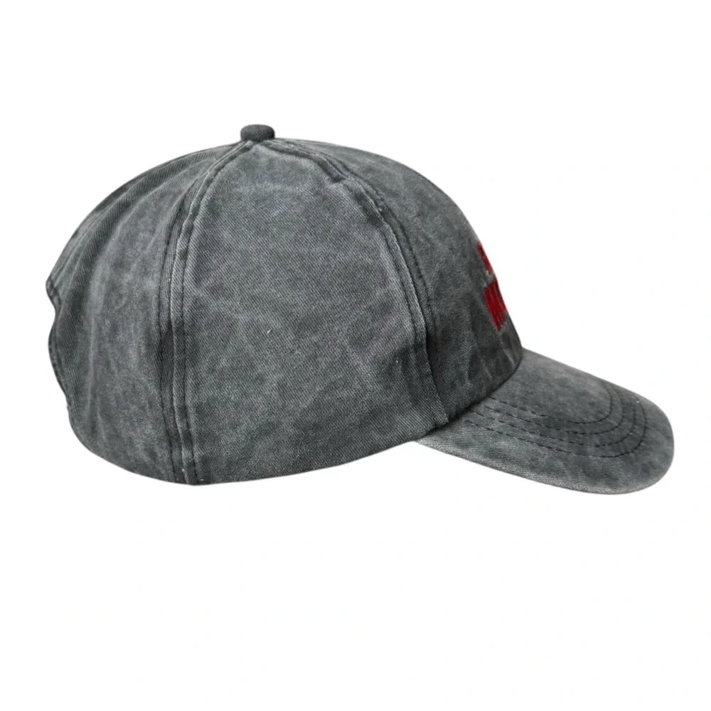 4/$25 Rosebud Motel Schitts Creek Baseball Cap Hat Adjustable Gray Acid Wash - Picture 4 of 9